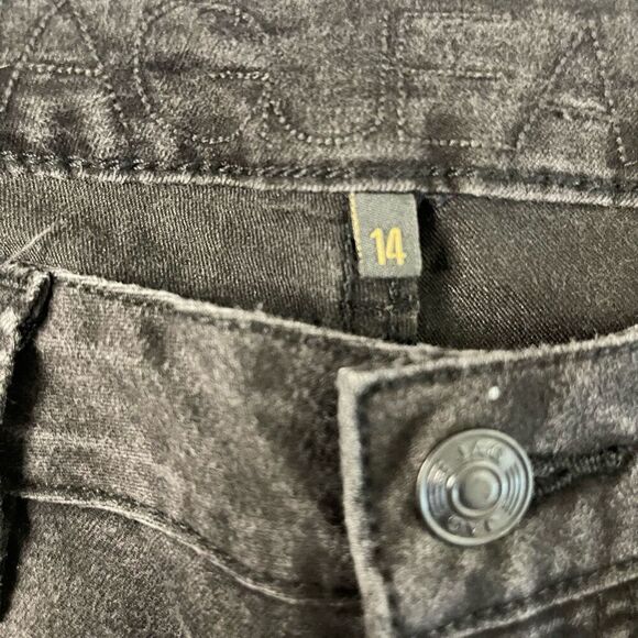 JAG JEANS Faded‎ Black Slim Fit with Velvet Flocking - Picture 9 of 12